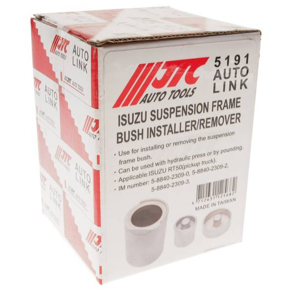 Набор приспособлений для демонтажа/монтажа сайлентблока рамы ISUZU RT50 JTC-5191