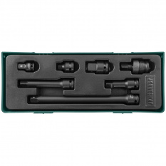 Комплект аксессуаров для ударных головок 1/2&amp;quot;DR, 7 предметов