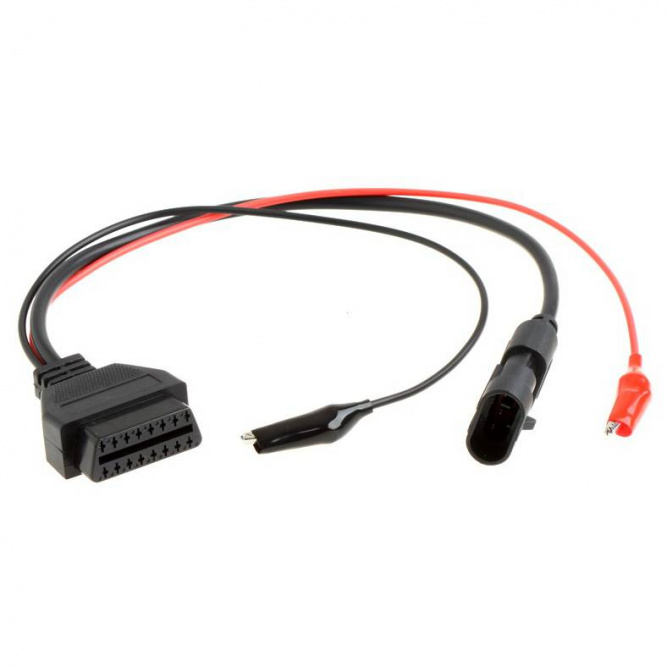 Переходник Fiat, Lancia, Alfa Romeo 3 pin - OBD2