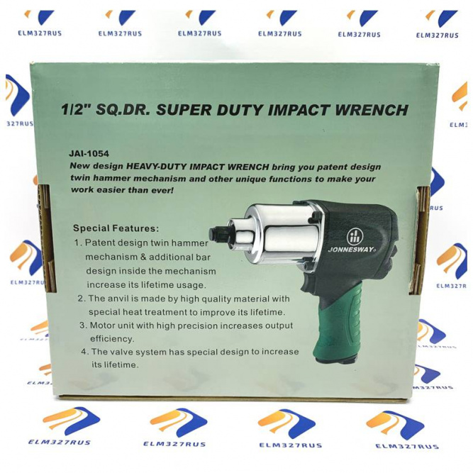 Гайковерт пневматический ударный Jonnesway JAI-1054 1/2&amp;quot;DR 7000 об/мин., 920 Нм